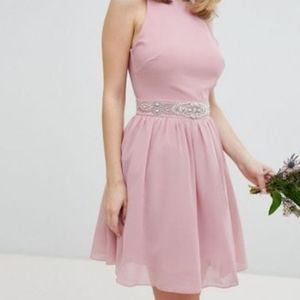 TFNC Petite Embellished Mini Dress